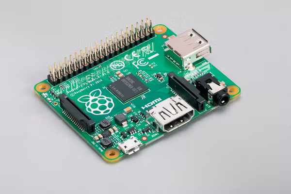 An image of the Raspberry Pi 1 model A+