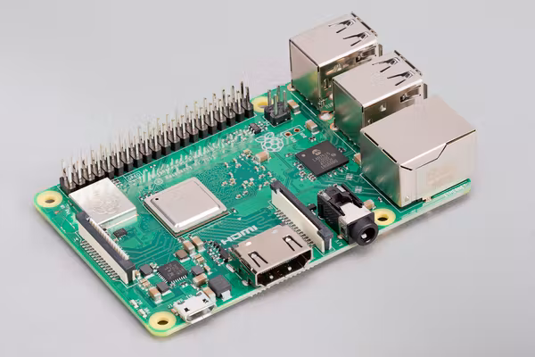 An image of the Raspberry Pi 3 model B+