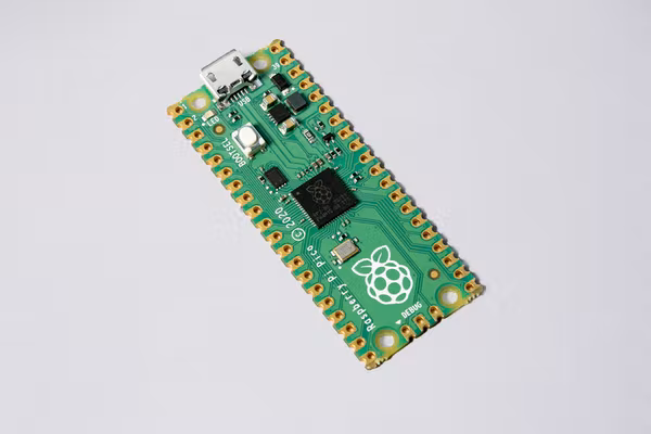 An image of the Raspberry Pi pico