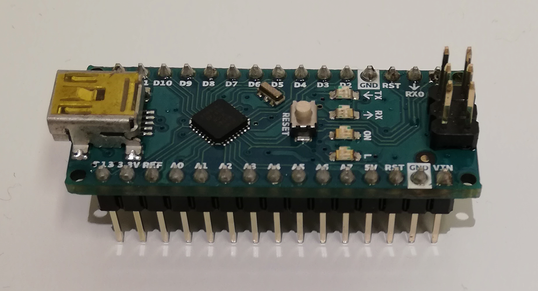 Example of microcontroller (Arduino Nano)