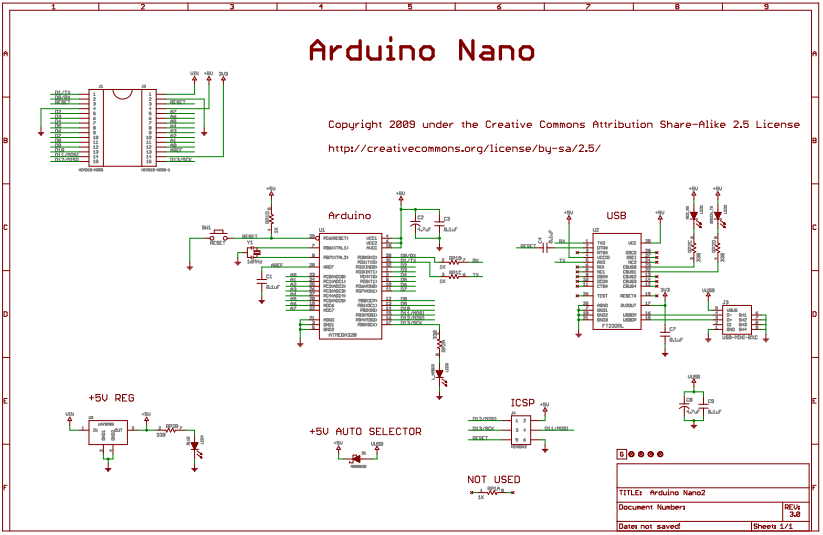 Arduino Nano architecture