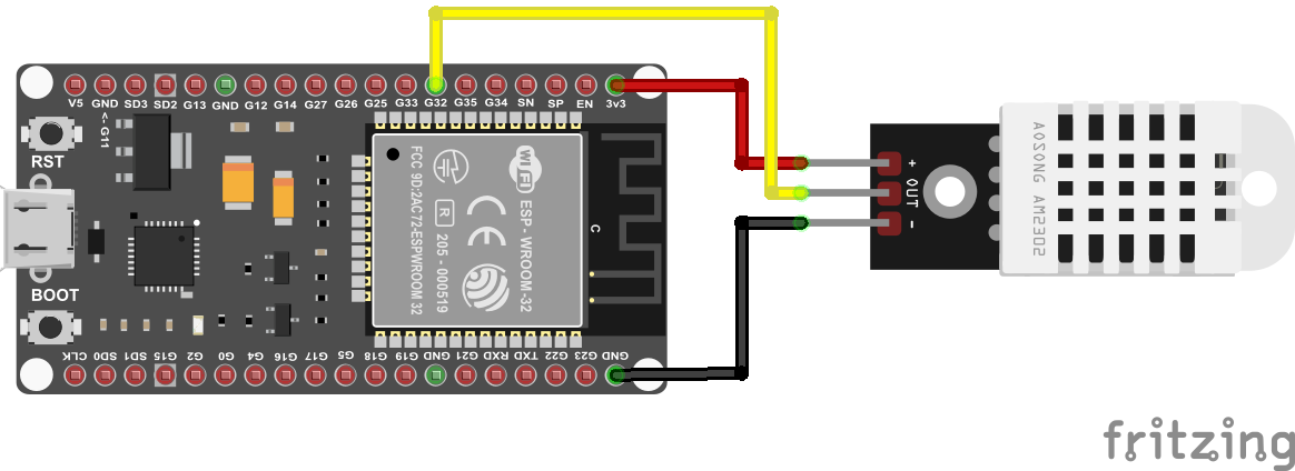 Temperature Sensor module (DHT22)