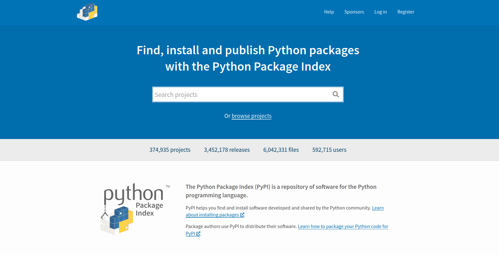 The Python Packaging Index
